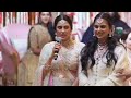Isha Ambani Anand And Shloka Mehta Ambani Welcome Speech On Anant And Radhika Engagement Viralvideo