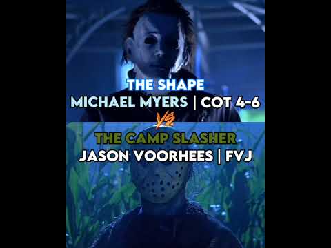 Michael Myers (COT 4-6) vs Jason Voorhees (FvJ) #edit #michael #vs #jason #foryou #fypシ #shorts