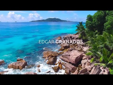 Exploring the Unseen Beauty of La Digue Island, Seychelles - Aerial Tour