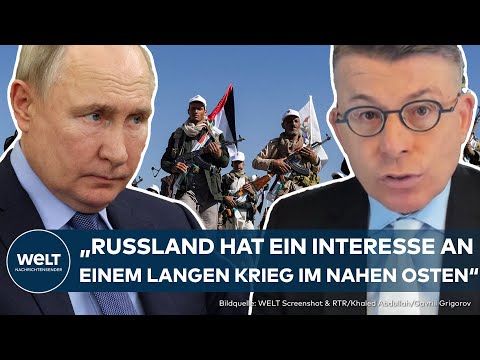 KRIEG IN NAHOST: Darum wäre der Ausbruch eines Mehrfrontenkriegs für Putin von Vorteil