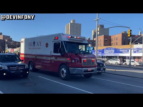 *VERY RARE CATCH* of the FDNY SOC Rebreather responding to All Hands box 422