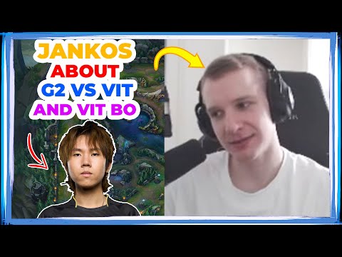 Jankos About VIT vs G2 and VIT BO Performance 🤔