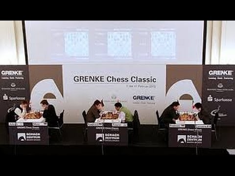 GRENKE Chess Classic Baden-Baden 2014 Schlosser Philipp Wagner Dennis