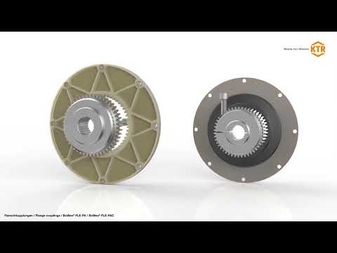 khớp nối BoWex FLE PAC  Torsionally rigid flange coupling