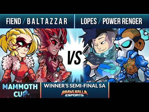 Fiend & B A L T A Z Z A R vs Lopes & Power Renger - Winner's Semi-Final - Mammoth Cup 2020 - 2v2 SA