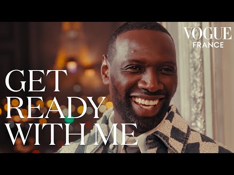 Omar Sy gets ready for the Louis Vuitton show by Pharrell Williams in Paris | Vogue France