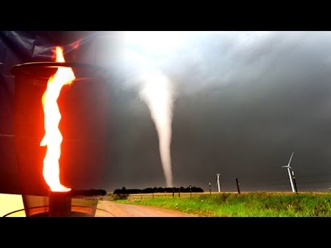 Fire Tornado Supercell Home Version ~ Incredible Science
