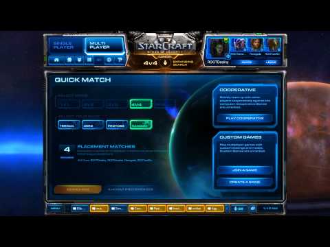 Destiny - SC2 Teamgames with Catz, Kyle 25/04/2011