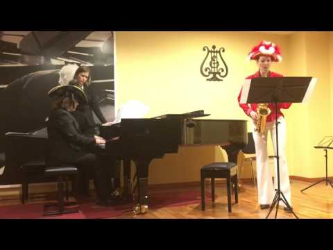 Venice March Marcia di Venezia Olena Savka sax Taras Abazopulo-Yashchenko composition & p-no  Munich