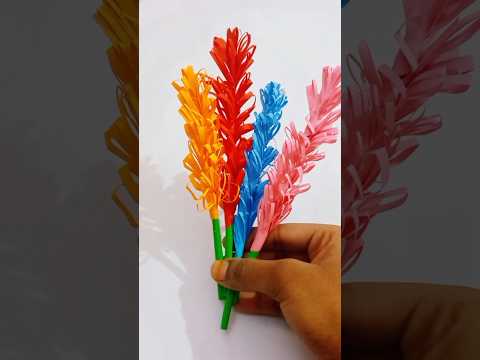 beautiful 😍 flowers 💐 # art and craft ✨️# dhanshree arts creations 💡✨️