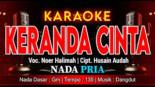 Download lagu KERANDA CINTA - KARAOKE DANGDUT NADA PRIA / COWOK | NOER HALIMAH (TANPA VOKAL) mp3