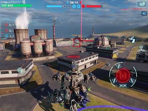 War Robots 9.9.9 Bedwyr shield breaks after 200m damage