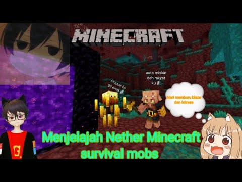 Insane Nether Minecraft Survival Adventure with Analogic Vtuber