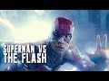 JUSTICE LEAGUE - Superman vs. The Flash Fight Scene - (HD) 2017