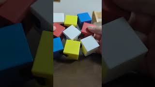 3D printed auxetic 3x3 square structure