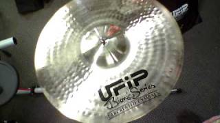 Video thumbnail for *SOLD*UFIP Bionic Series Crash Cymbal - 18" - 1552 grams by Drum Center of Portsmouth