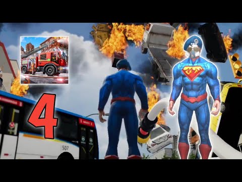 I'm Fireman: Rescue Simulator | Just Gameplay Part 4 | Chapter 3 Level 15-18 [Android]