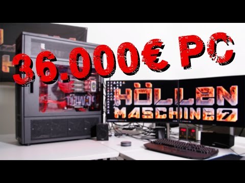 36.000€-Gaming-PC! Alle Infos zur Höllenmaschine 7 | deutsch / german