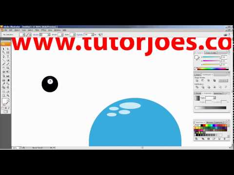 How To Create Smile Octopus In Adobe Illustrator CS3 Part 1