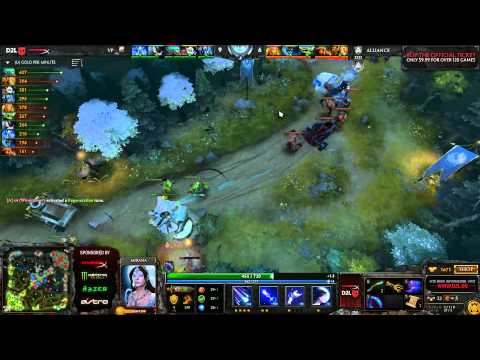HyperX D2L Season 4 - Week 1 - Virtus Pro vs Alliance (Game 1) - Western Division