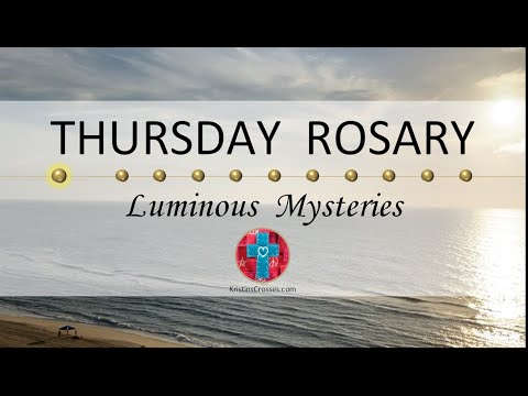 Thursday Rosary • Luminous Mysteries of the Rosary 💚 September 21, 2023 VIRTUAL ROSARY - MEDITATION