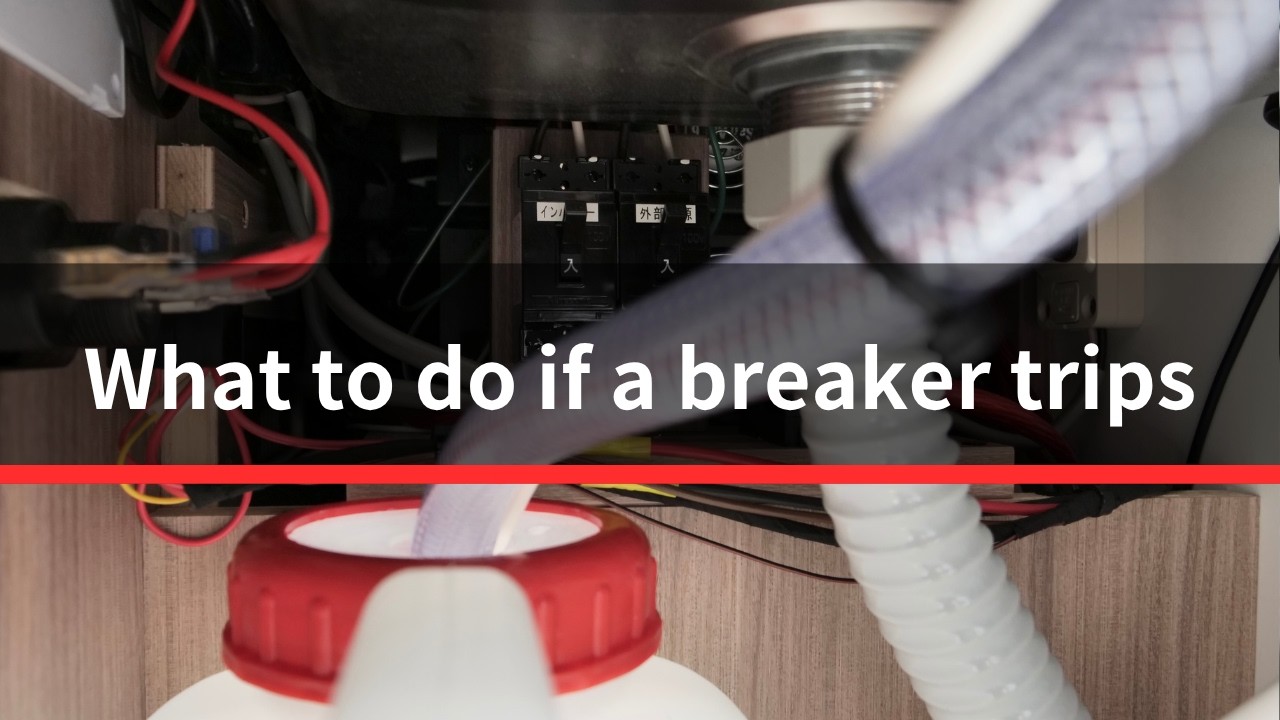What to do if the circuit breaker trips