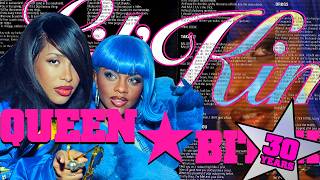 Lil' Kim - "Queen Bee" [ft. Aaliyah REMIX] Clean Radio Edit (1996) | 4K Visualizer
