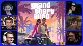NINGUÉM ESTAVA PREPARADO! YOUTUBERS REAGINDO AO 2º TRAILER DE GTA 6 PELA PRIMEIRA VEZ