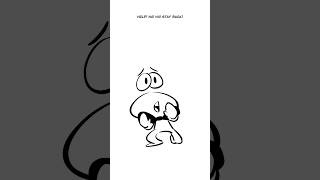 Stay Back! 😩 (Animation Meme) #shorts