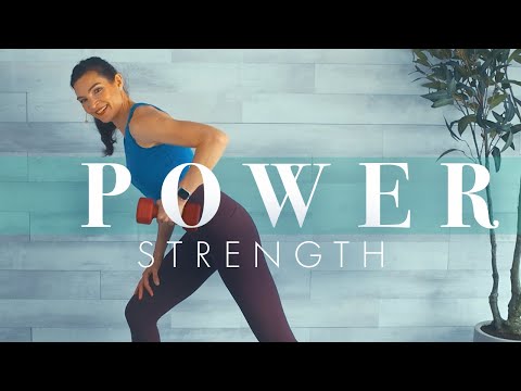 Power Strength Training Workout for Advanced Seniors & Beginners // 15 or 30 Minutes!