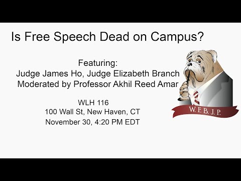Is Free Speech Dead on Campus?