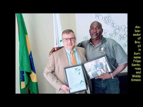 WALDY SIMSON AND SREFIDENSI 5O IN SURINAME