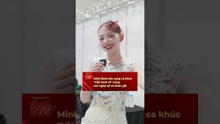 Minh Beta sang the song Vietnam Oh that he composed with artists and audience.