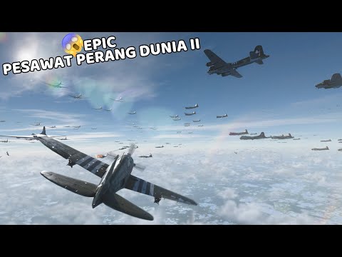 MISI PERANG PESAWAT TER EPIC DI PERANG DUNIA KE 2 - CALL OF DUTY WORLD WAR 2
