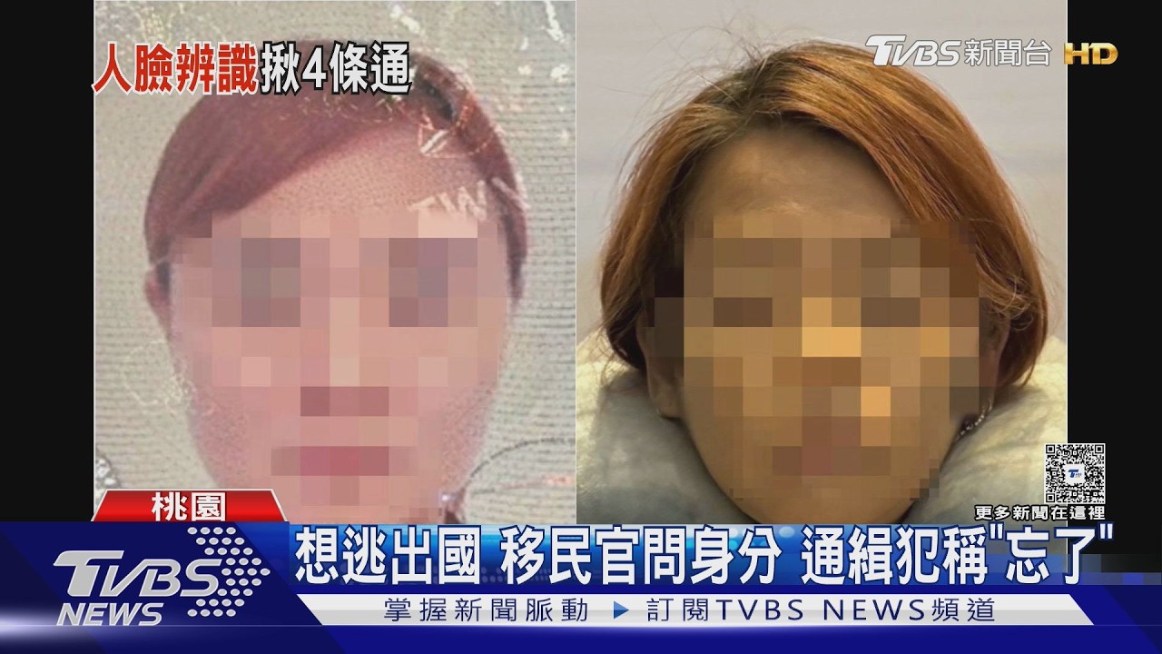 影音/女子冒用護照出國當場遭移民官識破 竟是四案通緝犯!