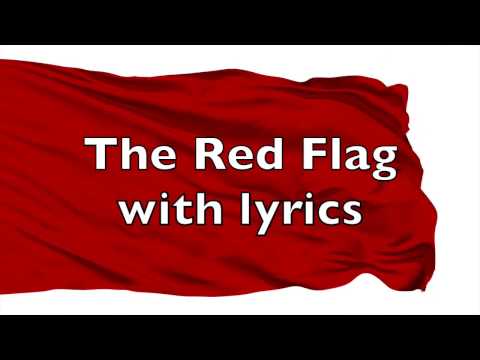 The Red Flag with lyrics