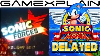 Sonic 2017 is Now Sonic Forces! + Sonic Mania Delayed to Summer
