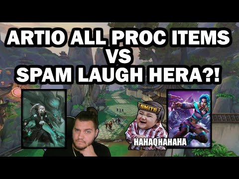 SPAM LAUGHING HERA FIGHTS BEAR - Season 10 Masters Ranked 1v1 Duel - SMITE