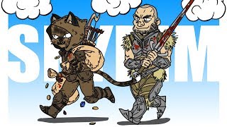 МУЛЬТИПЛЕЕР СКАЙРИМ В 2К18 : БАГИ И ПРИКОЛЫ! | Друзья по Skyrim #2