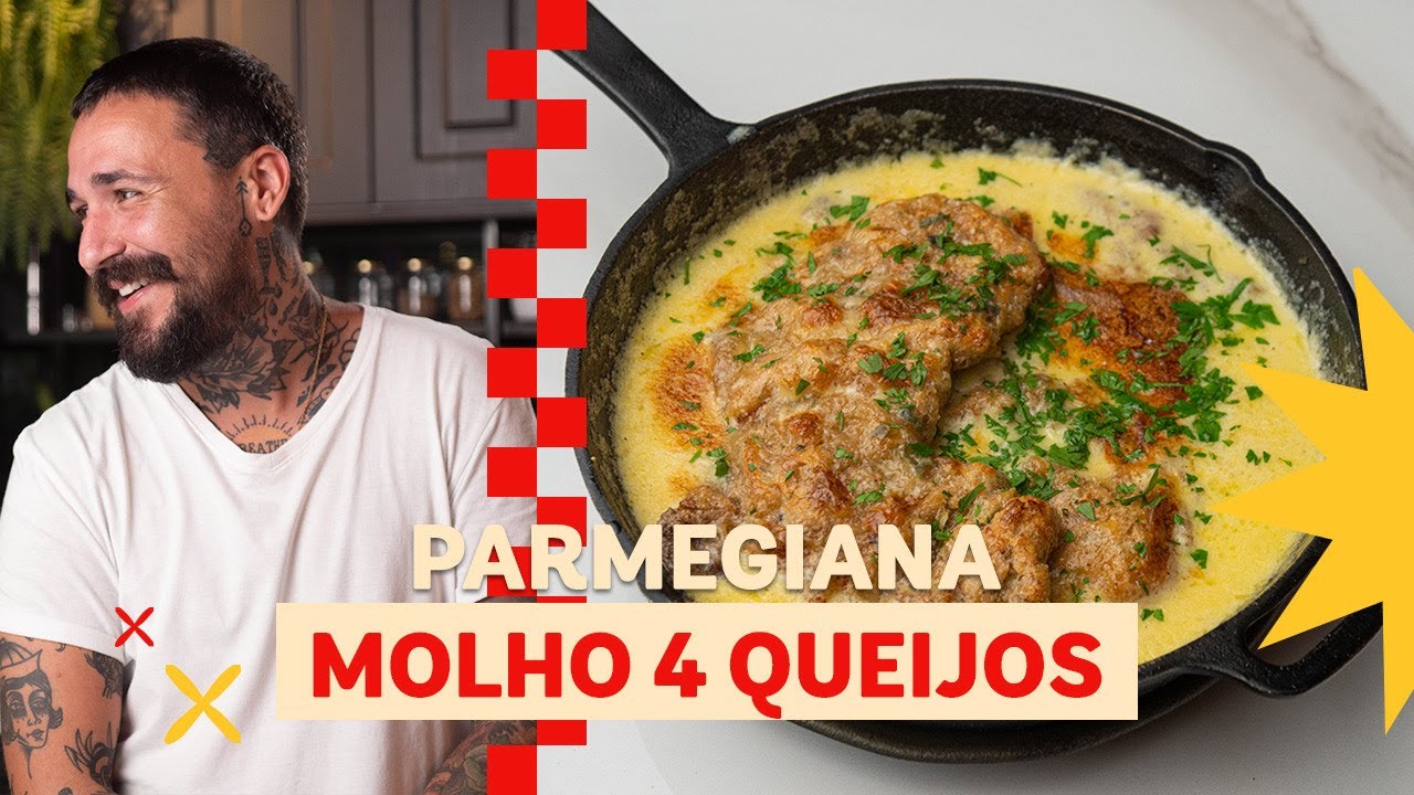 Parmegiana com 4 Queijos em apenas 15 minutos | Léo Abreu
