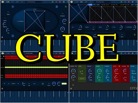 Virsyn CUBE Synth Pro - AUv3 Additive Synthesizer - Let’s Play - Live iPad Demo
