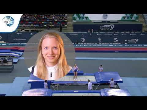 France - 2018 Trampoline European silver medallists, women's team