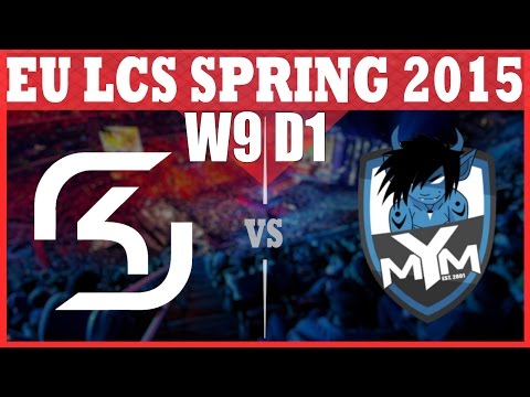 SK Gaming VS Meet Your Makers || EU  LCS Spring 2015 || Week 9 Day 1 | SK vs MYM  | HD