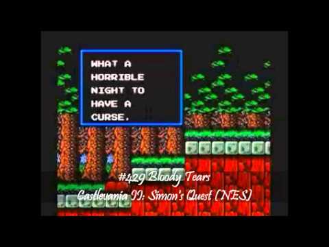 MistressZelda's List of Amazing VGM! #429 Bloody Tears (Castlevania II)