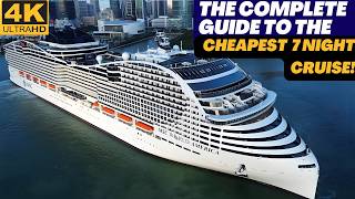 THE COMPLETE GUIDE TO MSC WORLD AMERICA  | FULL TOUR | ALL FOOD | CABINS | YACHT CLUB
