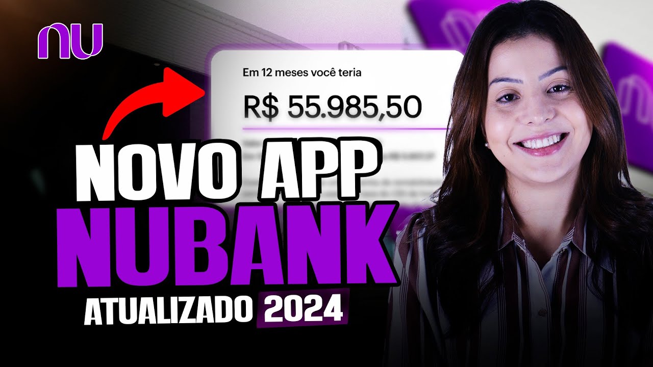 COMPREI AÇÕES e FIIS no novo APP do NUBANK! (atualizado 2024)