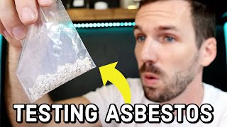 How to Test For Asbestos | Popcorn Ceiling and Flooring