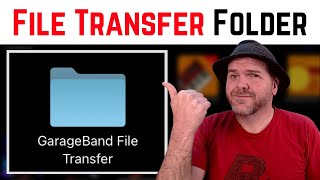 How to use the GarageBand File Transfer folder (iPad/iPhone)