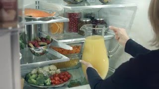 GE 25.6 Cu. Ft. French-Door Refrigerator Black Stainless GFE26JBMTS Picture