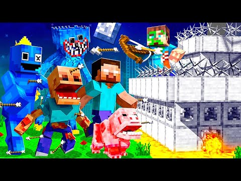 Insane Minecraft Monsters Attack Ultimate Fortresses!